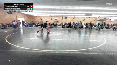 189 lbs Consi Of 8 #2 - Leo Stockwin, Apalachin vs Joshua Magnotta, Roaring Brook Twp.