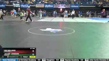 Cons. Round 1 - Ian Williams, Chalmette vs Jacury Johnson, Zachary