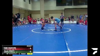 125 lbs Round 1 (6 Team) - Toby McIntyre, Alabama Elite - Red vs Talin Strott, Panhandle Punishers