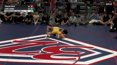 106 lbs Consolation - Thales Silva, CA vs Luke Loren, CA