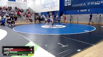 121 lbs Round 2 - Lucas Erickson, Goodhue vs Ahmed Uso, Maple Grove