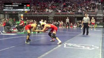 2A-157 lbs Cons. Round 2 - Chayton Snethen, Harlan Community vs Jose Avila, Creston