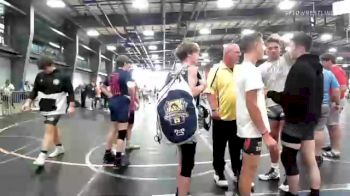 182 lbs Rr Rnd 2 - Landon Haines, Team Nauman Falcon vs Greyson Shaud, Terps Xtreme HS