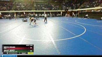 108 lbs Quarterfinal - Bryce Spears, Iowa vs Brody Berry, Big Game Wrestling Club