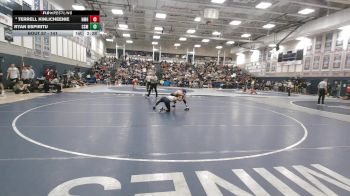 141 lbs Quarterfinal - Ryan Espiritu, Colorado School Of Mines vs Terrell Kinlicheenie, New Mexico Highlands