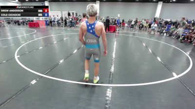 144 lbs Cole Cichocki, Team Michigan - Blue vs Drew Anderson, Iowa