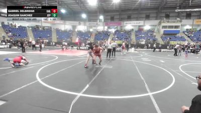 138 lbs Round Of 16 - Gabriel Delbridge, Eaglecrest WC vs Joaquin Sanchez, Jefferson Wrestling Club