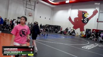 87 lbs Semifinal - Stevan Todorcevic III, Highland Wrestling Club vs Lucian Dickison, Western Wrestling Club