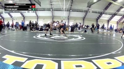 184 lbs Cons. Round 3 - Hayden Berry, Hiram College vs Tyler Balint, Randolph