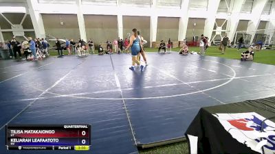 235 lbs Quarterfinal - Tilisa Matakaiongo, UT vs KeliArah Leafaatoto, NV