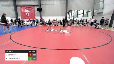 163 lbs Rr Rnd 2 - Blake Jones, Team Gotcha vs Xavier Dombkowski, Bad Karma