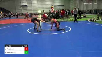 130 lbs Final - Jacob Perez, Unaffiliated vs Miguel DeHoyos, Valiant