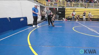 45 lbs Consi Of 16 #1 - Case Thomason, Team Guthrie Wrestling vs Luis Verduzco, Ponca City Wildcat Wrestling
