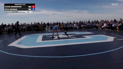 110 lbs Rr Rnd 1 - Chloe Dearwester, Presbyterian vs Nyla Valencia, Iowa