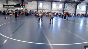Silver 157 lbs Champ. Round 1 - Isaiah Nichols, Quincy vs Braedon Dorshorst, Wisconsin-La Crosse