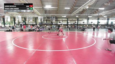 144 lbs Consi Of 8 #1 - Aiden Nichols, OLWC vs Tiago Lobo Meier, Legend Wrestling Club