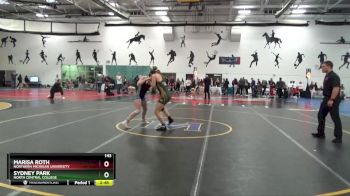 143 lbs 3rd Place Match - Marisa Roth, Northern Michigan University vs Sydney Park, North Central College