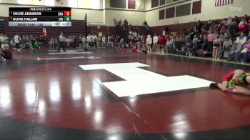 120 lbs Cons. Round 2 - Olivia Hallam, Cedar Rapids Kennedy vs Chloe Adamson, Linn-Mar