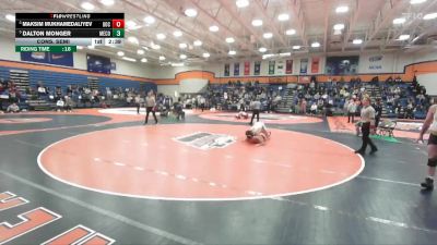 149 lbs Cons. Semi - Dalton Monger, Messiah College vs Maksim Mukhamedaliyev, University Of Chicago