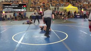 72 lbs Cons. Round 3 - Cam York C1, Teays Valley vs Kyree Williams SW6, Team AI