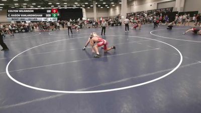 150 lbs Champ. Rd Of 16 - C. Kason Vanlandingham, Socorro High School Wrestling vs Colton Wilkinson, Greater Heights Wrestling