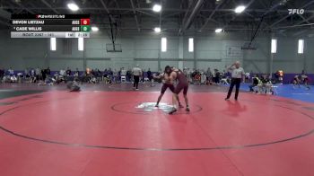 141 lbs Cons. Round 3 - Cade Willis, Augsburg vs Devon Lietzau, Augsburg