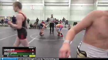 130 lbs Round 7 (8 Team) - Brody Hayden, Rampage vs Logan Reed, Mat Assassins