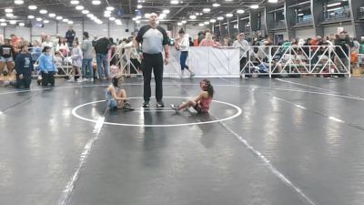 55 lbs Round 3 (12pm Friday) - Autumn Woods, Team VA/USA vs Rosalee Bell, NCWAY National Team