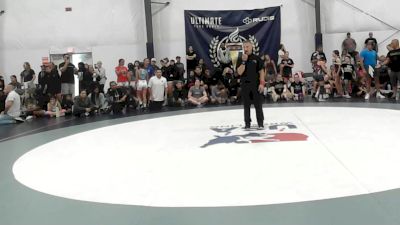38 lbs Quarterfinal - Olivia Srisamai, Surfside Girls - W vs Khloe Morrow, Mat Demon - W