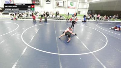 16U BOYS HARD LUCK - 149-156.8 Champ. Round 3 - Joseph Stimac, Antigo Wrestling Club vs Keagan Alvarez, Big Game Wrestling Club