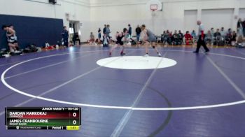 115-120 lbs Round 2 - James Cranbourne, Mount Baker vs Dardan Markokaj, Lynnwood