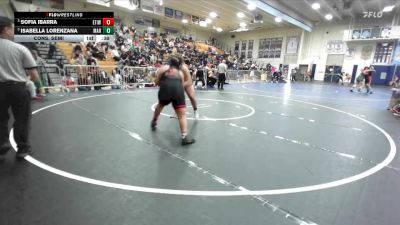 235 lbs Cons. Semi - Isabella Lorenzana, Marina vs Sofia Ibarra, Etiwanda