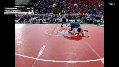 3A 215 lbs Quarterfinal - Cam Bingham, Malad vs Rawley Babcock, West Jefferson