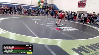 145 lbs Champ. Round 2 - Max Dillon, Redwood Valley vs Talyn Tande, Saint James Area