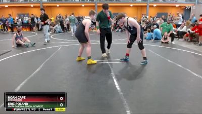 Round 3 - Noah Cape, Dixie Hornets vs Eric Poland, South Carolina School Of Wrest