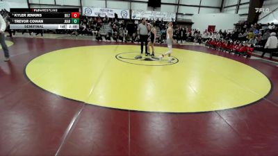 106 lbs Semifinal - Trevor Cowan, Juab vs Kyler Jenkins, Delta