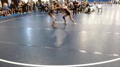 117 lbs Champ. Round 2 - Gisele Gallegos, Augsburg University vs Mia Kurth, Hawkeye Community College