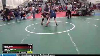 137 lbs Cons. Round 3 - Gracie Raxter, Santa Rosa vs Than Tang, Claremont