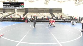 150-I lbs Consolation - Evan Nunez, N/A vs Dajawn Patterson, Trenton Youth Wrestling