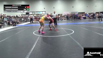 157 lbs Champ. Round 1 - Trentin Branham, Trailblazer vs Brennen Bowers, Jr Viking