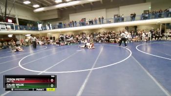 180 lbs Round 2 (4 Team) - Tyson Pettit, JWC vs Caleb Wilde, Westlake
