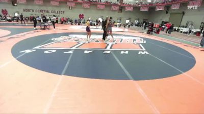 145 B Quarterfinal - Delarie Juarez, Colorado Mesa University vs Riley Ensing, Wisconsin-Stevens Point