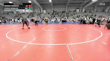 220 lbs Rr Rnd 3 - Brewer Cosgrove, Elite NJ Boys Black vs Patrick Mcmillan, Beach Boyz Wrestling Club