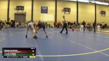 149 lbs Quarterfinal - Tyler Goebel, Wisconsin-La Crosse vs Travis Guzman, Nebraska Weslyn University