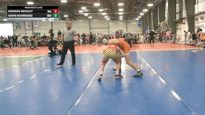 120 lbs Round 2 (10:45am Saturday) - Dawson Beckley, Oklahoma Elite vs Gavin Rodriguez, Team Gotcha
