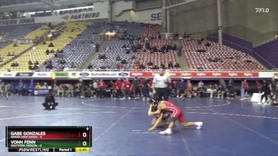 125 lbs Quarters & 1st Wb (16 Team) - Gabe Gonzales, Grand View (Iowa) vs Vonn Fenn, Southern Oregon