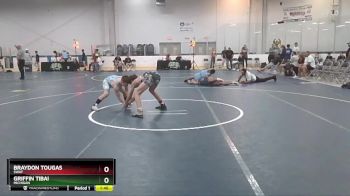 112 lbs Cons. Round 5 - Braydon Tougas, SWAT vs Griffin Tibai, Michigan