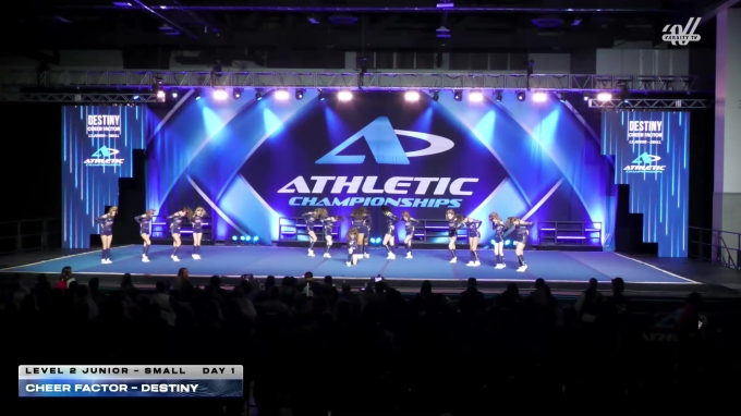 Cheer Factor - DESTINY [2026 L2 Junior - Small Day 1] 2026 Athletic ...