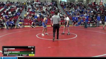 235 lbs Semifinal - Bailiegh Hammett, Piedmont vs Niya Turner, Arab