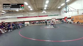 190 lbs Round 4 (6 Team) - Tell Caster, Tongue River vs Joel Williams, Glenrock